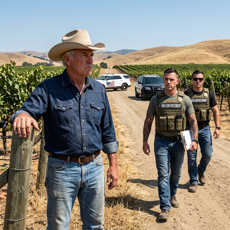 HOA Bullies Sent Fake Cops to Take My Vineyard — So I Set a Brilliant Trap Using Yeast and a Decades-Old Deed