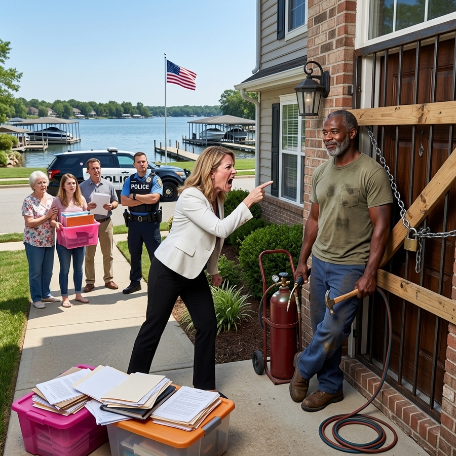 They Stole My Grandfather’s Lake House and Turned It Into Their HOA Office — So I Sealed Every Door Shut at Their Gala