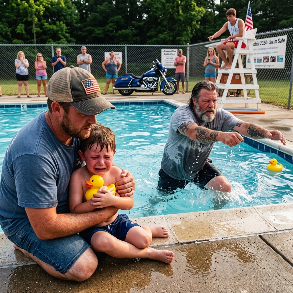 WHOLE STORY: I JUMPED into a public pool and GRABBED a little boy — the crowd screamed “monster” — but the truth beneath the water was FAR darker and DEADLIER than anyone imagined — and it was ONLY the beginning.