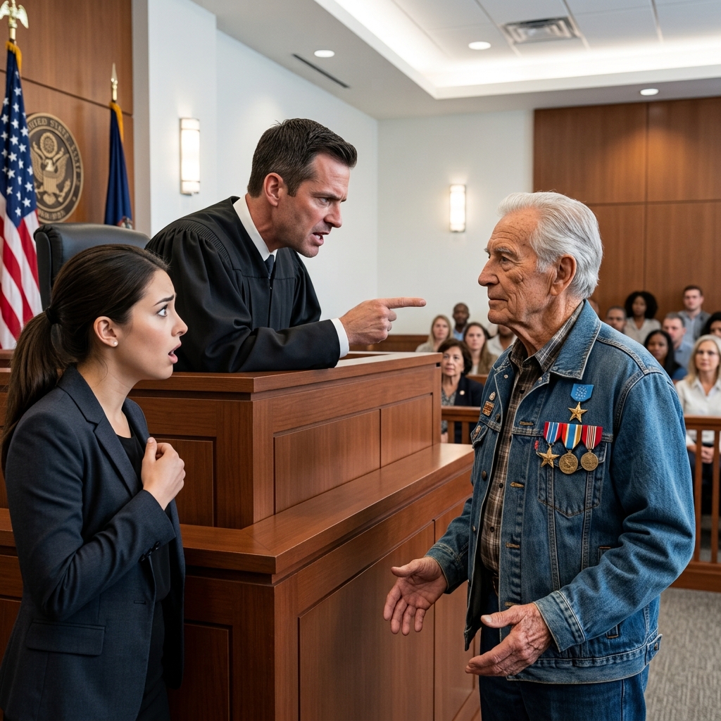 The arrogant judge ordered the 84-year-old mechanic to strip off his “fake” Vietnam medals in front of the packed courtroom — he didn’t realize the lawyer recognized his faded lapel pin — what happens when you corner a true hero?