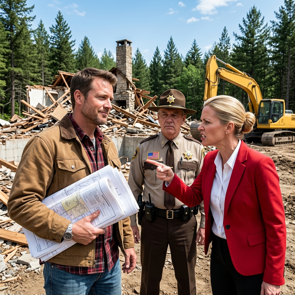 While I Was Away, the HOA Bulldozed My 100-Year-Old Farmhouse — Then a Hidden Camera Forced Them to Rebuild It and Pay Me $12 Million