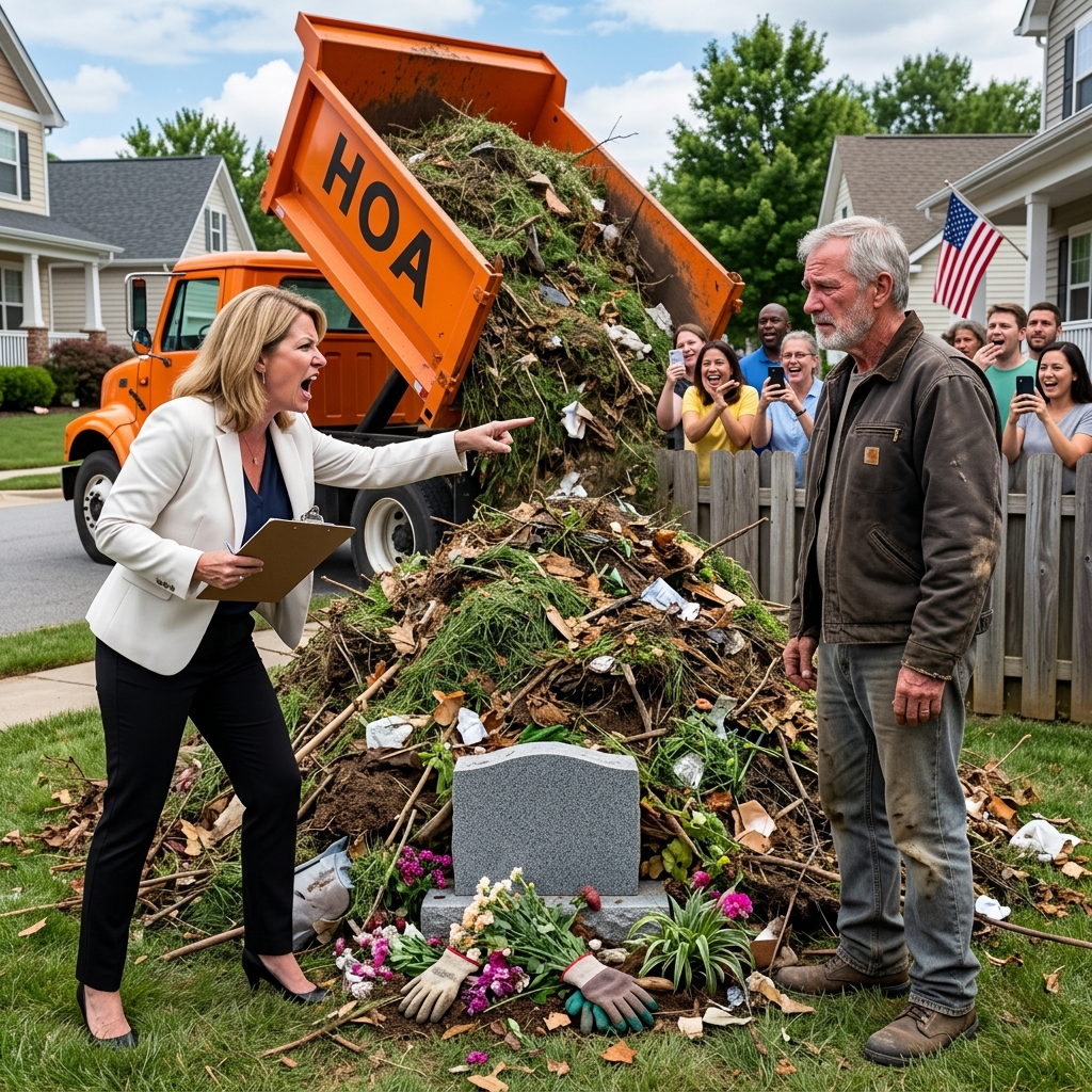 HOA President Thought She’d Save Money by Dumping Garbage on My Land — Instead, It Ruined Her Own Perfect Lawns