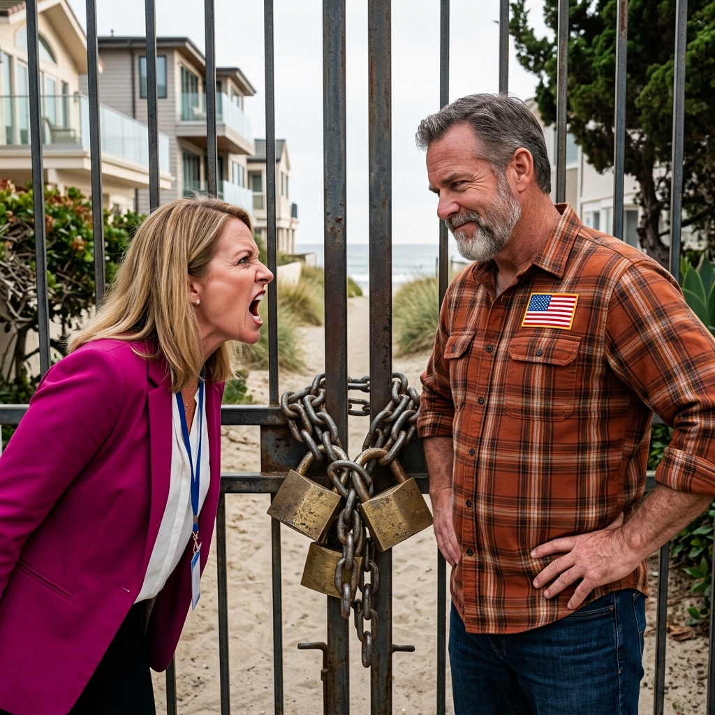 HOA Refused His $88,000 Bill — The 63-Year-Old Landowner Pulled Out a 1933 Deed and Locked Every Beach Gate at Sunrise