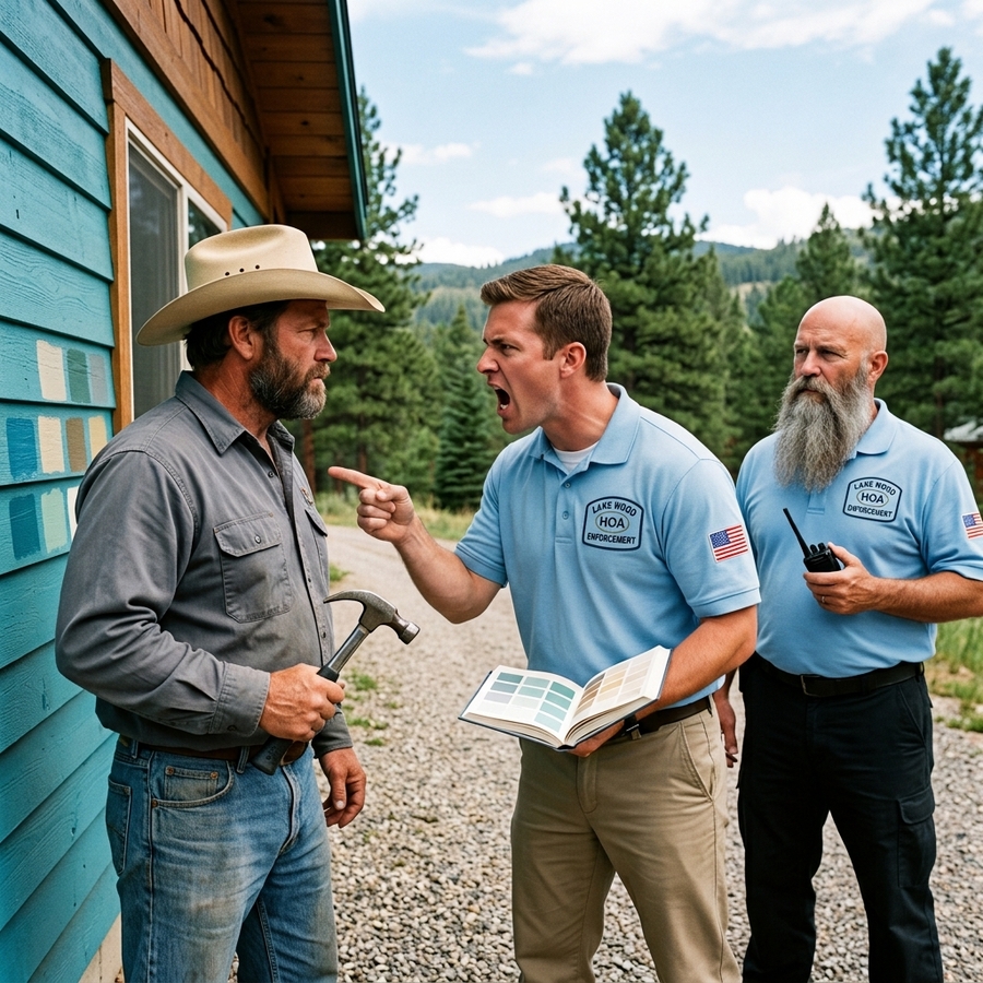 I Bought An Old Cabin And Had It Restored, HOA Queen Hated It And Sent Security To Threaten Me — Unaware I Had The Deed That Would End Her 30-year Reign