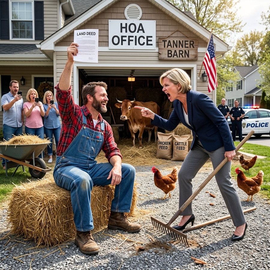 An HOA Karen Fined My Farm $200K for “Code” Violations — So I Bought The HOA Office and Made It My Barn Instead