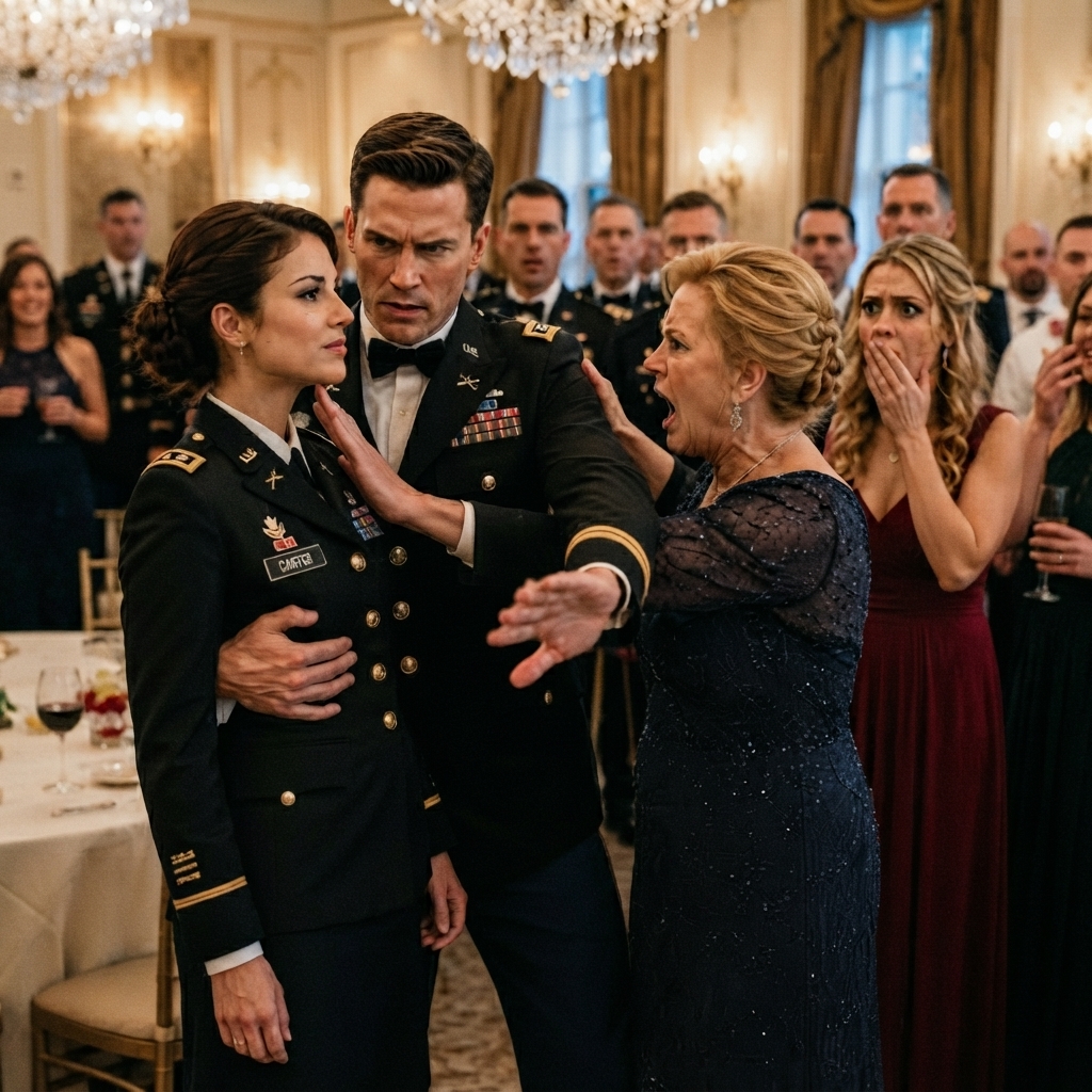WHOLE STORY: My own mother SLAPPED me across the face at my engagement party because I refused to hand over my father’s military compensation. She thought she had won