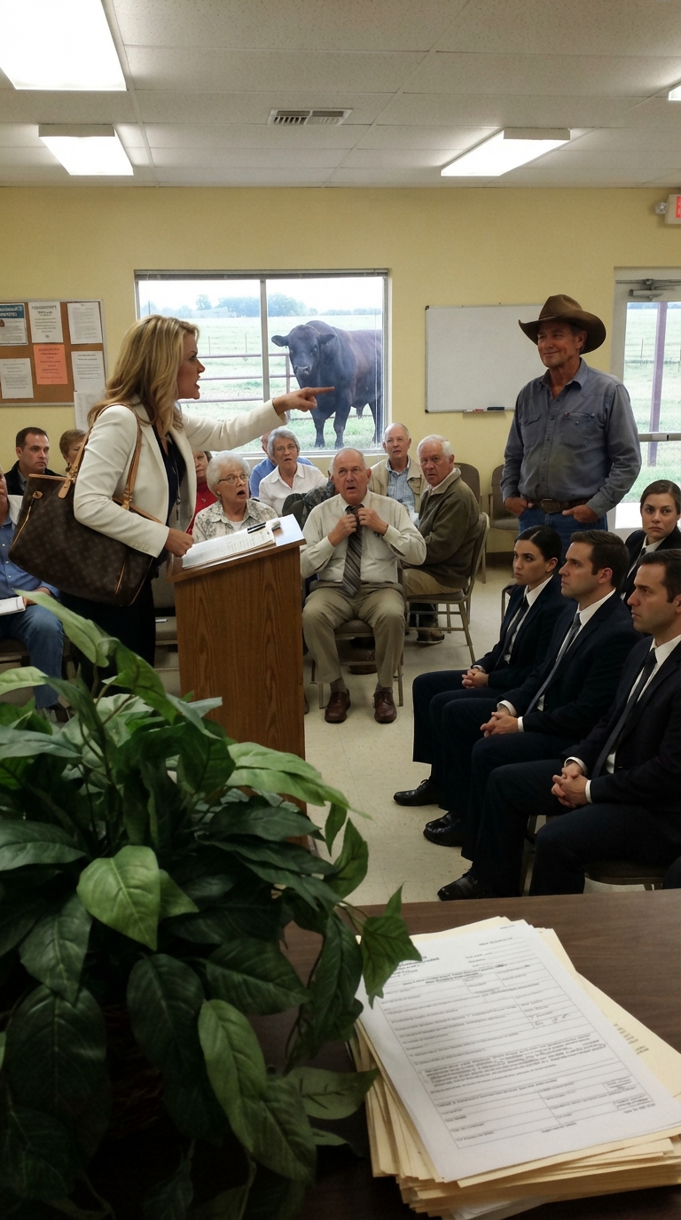 WHOLE STORY: The HOA president gave me 48 hours to remove my cattle for her $80,000 bike path, so I trained my 2,200-pound bull to HATE the sound of her white Tesla