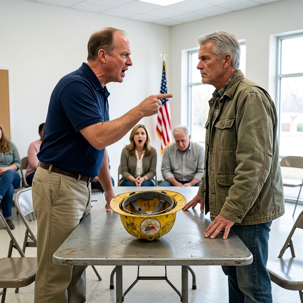 Arrogant Texas HOA President Demands Working Ranch Hand Liquidate His Champion Stallions Within Ten Days But Completely Overlooks The Hidden Gulf War History Placed Quietly Upon The Community Center Table Leaving Everyone Speechless Waiting For His Next Move