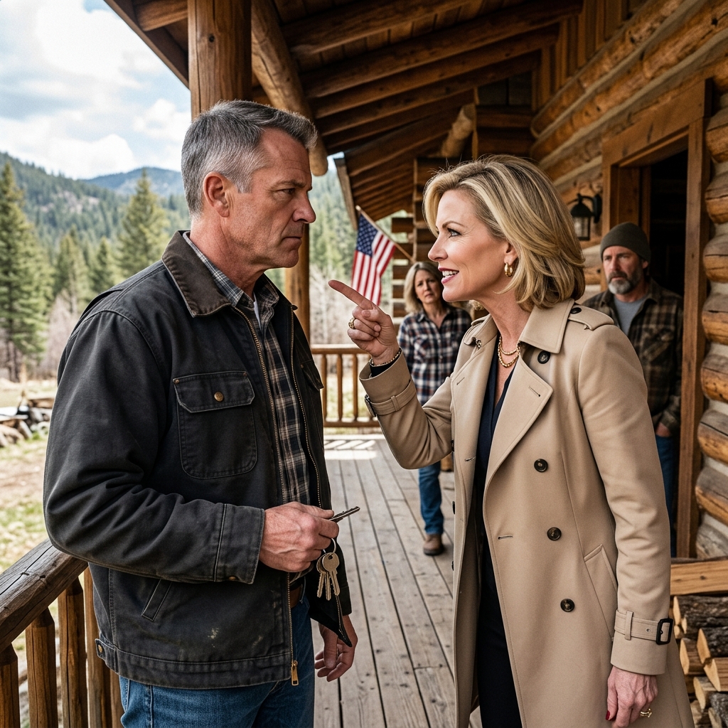 She demanded the keys to my grandfather’s mountain cabin in front of the whole neighborhood — but she had no idea I build military-grade security systems — what happens when a corrupt HOA president picks the wrong man?