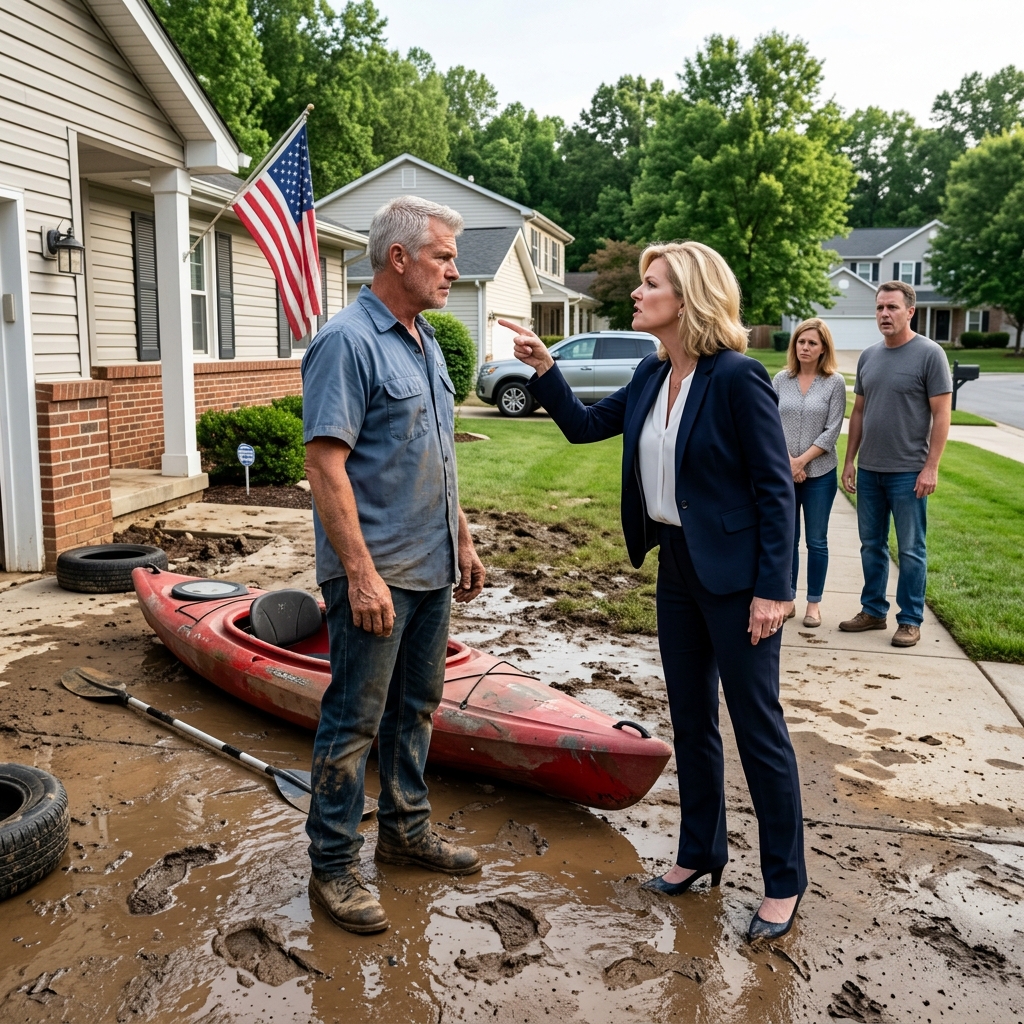The wealthy HOA president sued a quiet neighborhood handyman for $2.8 million over a devastating flood — completely unaware he designed the town’s drainage system decades ago — will her arrogance cost her everything?
