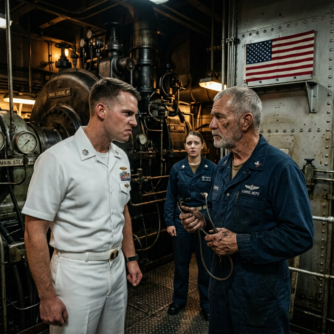 The Engine Whisperer: How a Forgotten Navy Master Chief Taught a Modern Fleet the True Meaning of Honor.