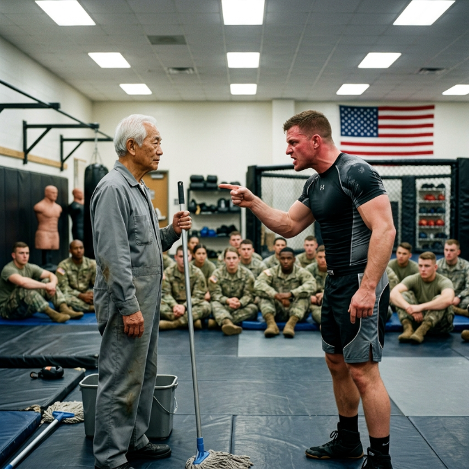 A 28-Year-Old Instructor Demanded a Volunteer. A 76-Year-Old Janitor Answered, and Taught Him a Painful Lesson