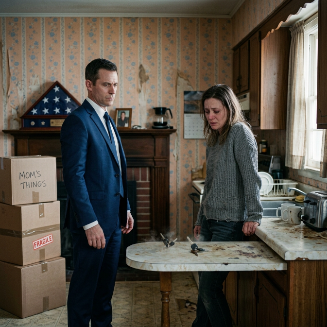 When Our Father Passed, My Wealthy Brother Claimed the Estate and Left Me Worthless Scrap Metal—Until a Hidden Compartment Revealed a Multimillion-Dollar Secret