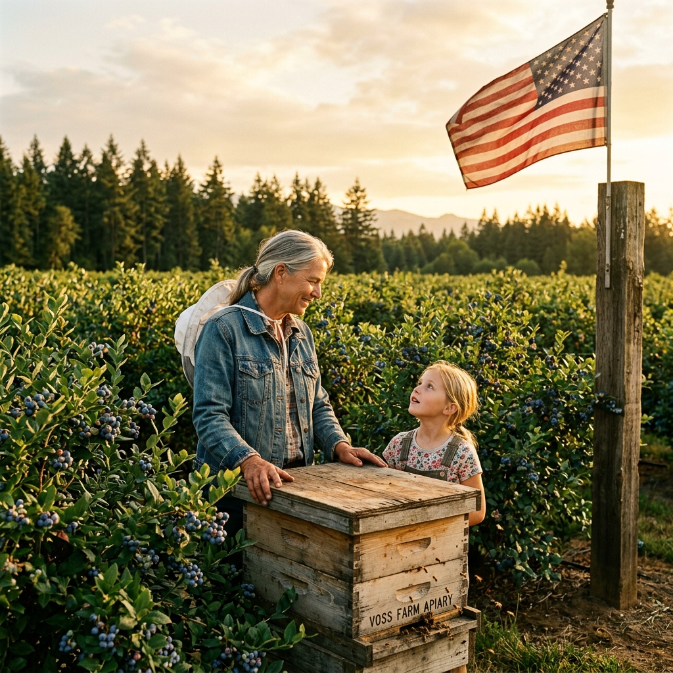 The Harmony of the Hive: How One Woman’s Quiet Defiance Reclaimed the Soul of a Dying Oregon Blueberry Orchard