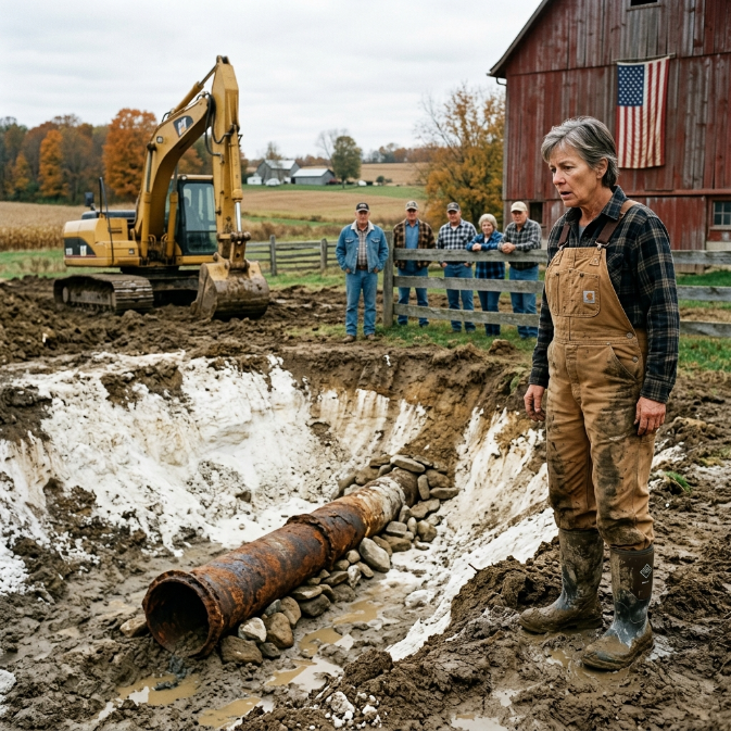 Beneath the Stagnant Water: How a Defiant American Widow Drained Her Farm Pond and Unearthed a Hidden Legacy