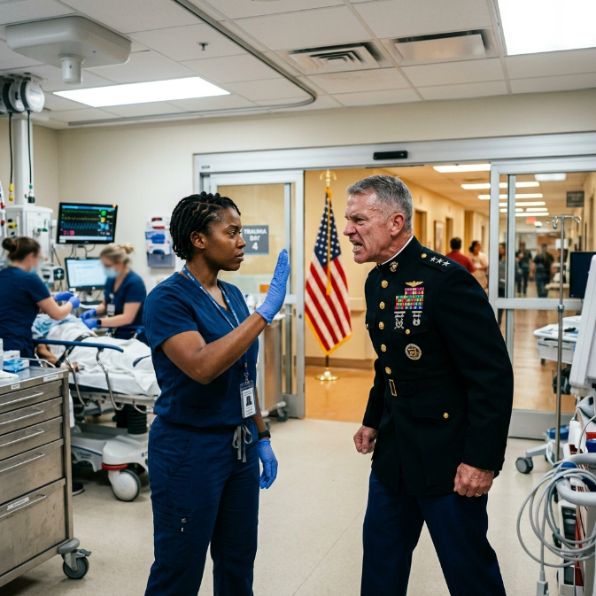 The General’s Ultimate Ultimatum: A Five-Year Betrayal Exposed in a Boston ER