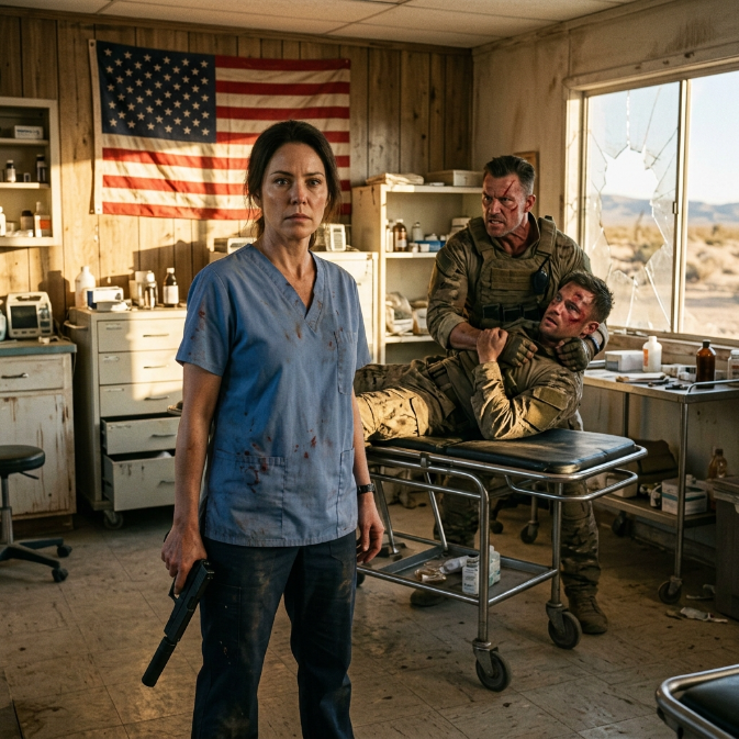 The Mojave Mirage: How a Quiet Triage Nurse Resurrected Her Lethal Past to Save a Captured SEAL