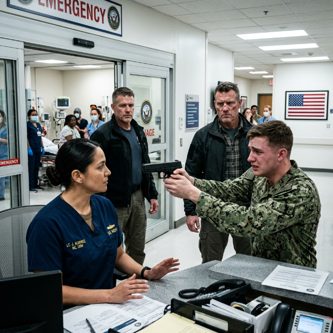 A Desperate Cover-Up, a Pistol Pressed to a Nurse’s Skull, and the Terrifying Moment a Decorated Special Operations Veteran Stepped Out of the Hospital Shadows to Collect a Debt