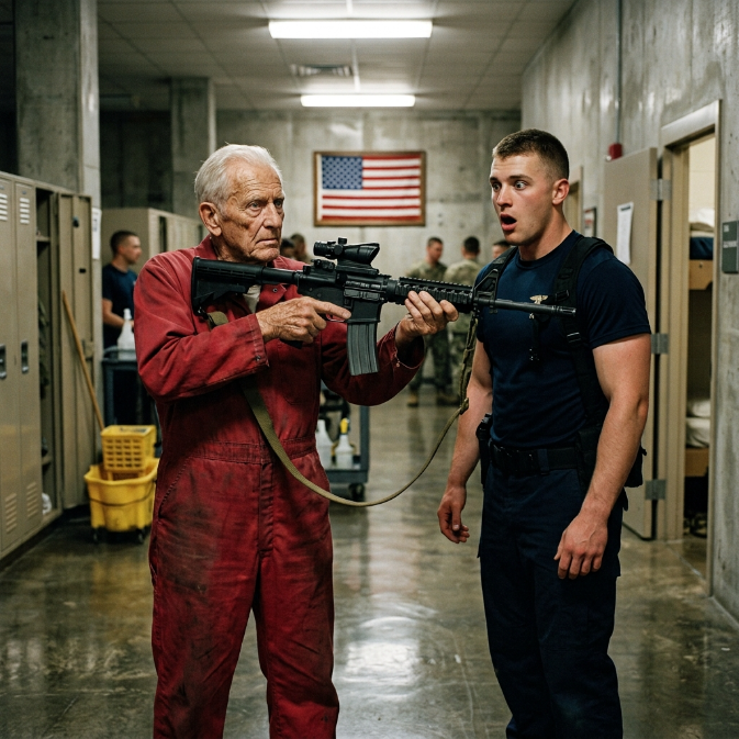 The Weight of the Brass: How an Unassuming Janitor Taught an Arrogant Navy SEAL About True Respect