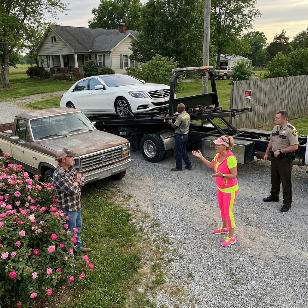 HOA Karen Demanded $47,000 for My Aunt’s Roses — So I Let the Feds Tow Her White BMW