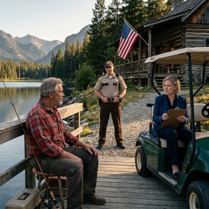 A Lakeside Widower’s Quiet Defiance: Dismantling a Tyrannical HOA to Protect a Family’s Hidden Legacy