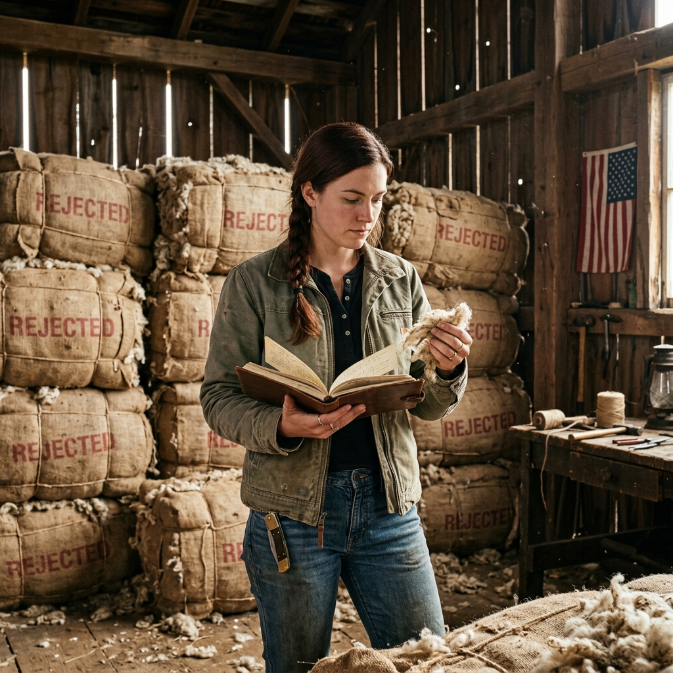 The Mill Abandoned 900 Bales of “Garbage” Wool—She Turned It Into a Thriving Business