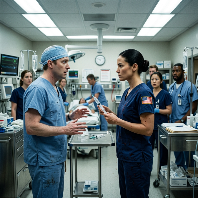 The Arrogant ER Doctor Mocked the New Nurse, Unaware She Was a Lethal Tier-One Combat Medic