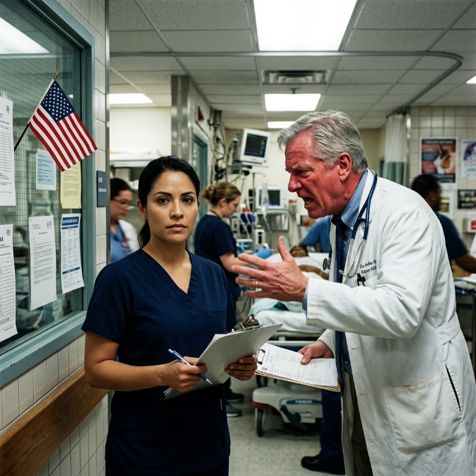 The Arrogant ER Chief Tried To Fire The Rookie Nurse. He Didn’t Know She Was A Classified Tier-One Operative.