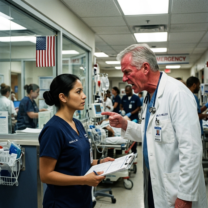 A Controlling Doctor Pushed The Quiet Nurse Too Far. A Hospital Crisis Exposed Her Deepest, Darkest Secret.