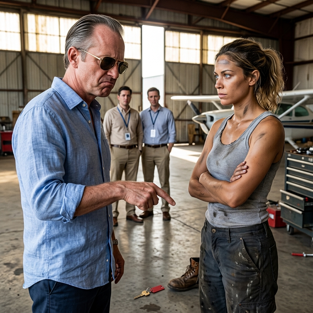 The Billionaire Mocked His Female Mechanic to Fly His F-15 — Before Her Classified USAF Record Flashed on Screen
