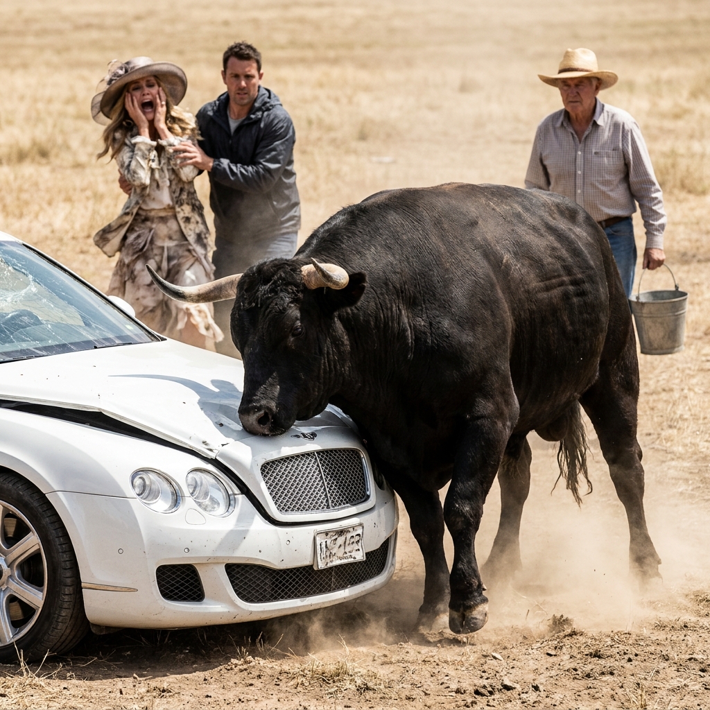 The HOA Board Paved an $80,000 Path Across My Land — Then Discovered My Bull Hates White Teslas