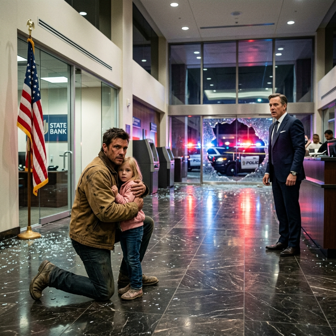 The Quiet Guardian: How a Single Father’s Unshakable Resolve During a Bank Robbery Redefined True Leadership for a CEO