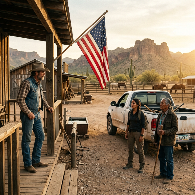 The Silence of the High Desert: A Rancher’s Sacrifice and the Unspoken Bond of the Borderlands