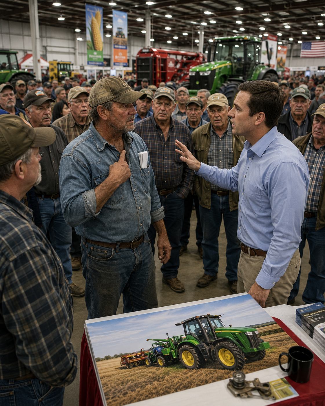 The young dealership salesman tried to embarrass me at the regional farm show, loudly questioning why I traded the flagship tractor he sold me for a used Massey Ferguson.