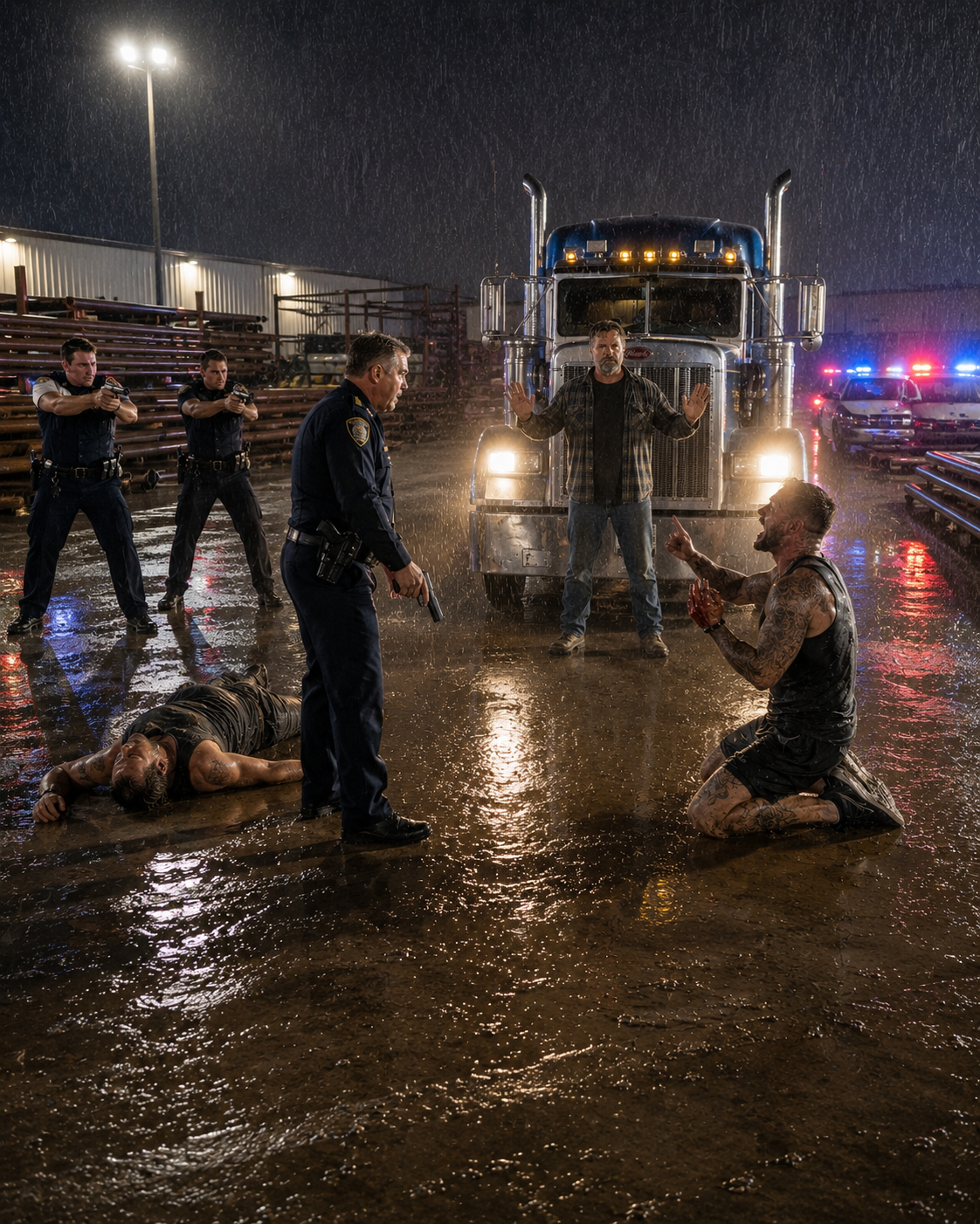 I stayed perfectly still with my hands raised while a 28-year-old local MMA champion pointed his uninjured finger at me, screaming for the Lubbock police to arrest me for assault.