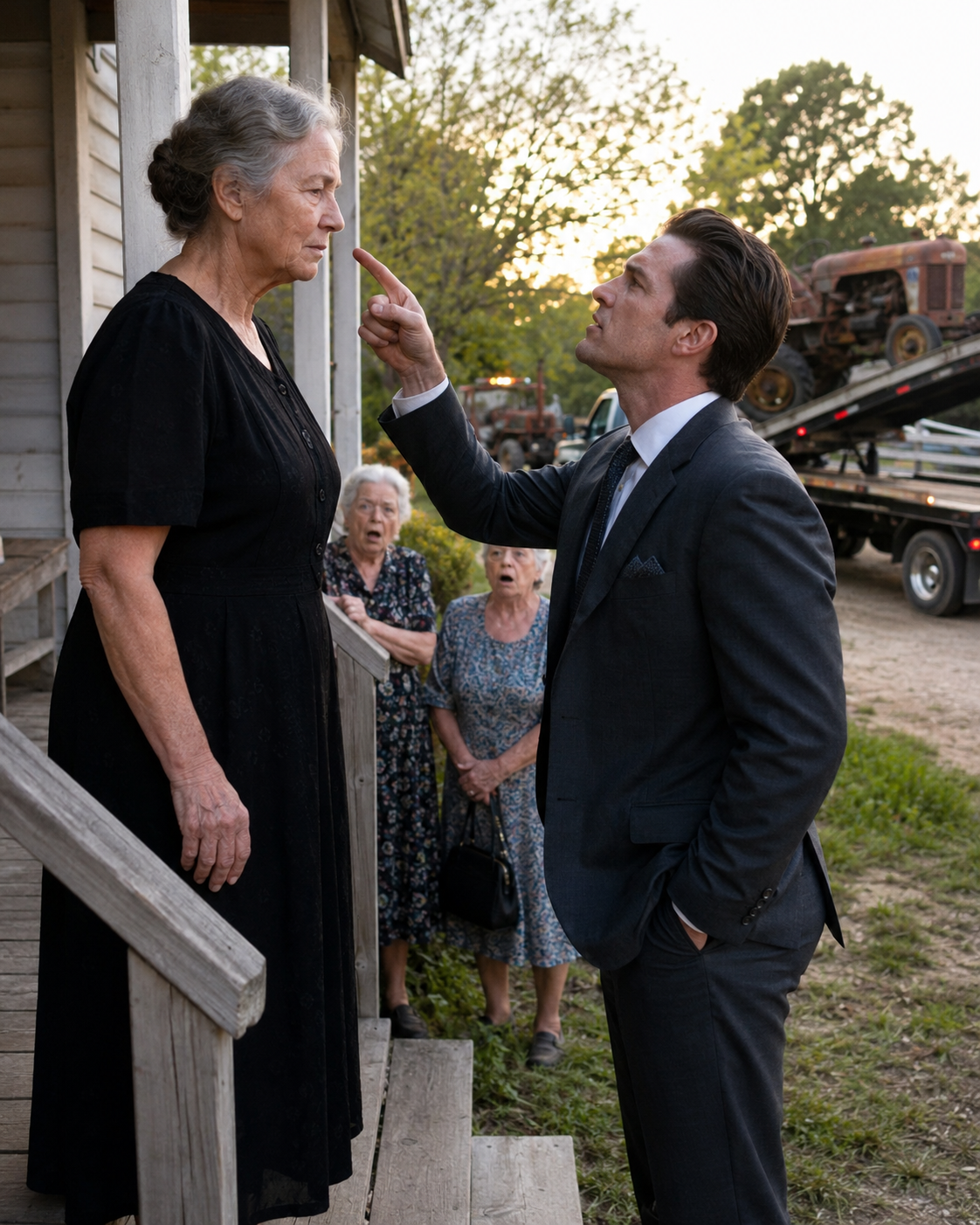 My brother filed to seize our mother’s farm just hours after we buried our father. She handed the county inspector a rolled canvas pouch—twelve metric wrenches.