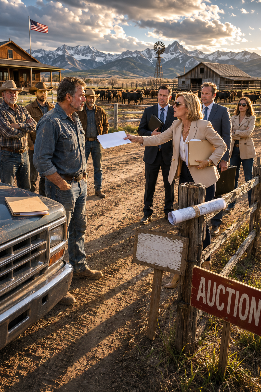HOA Karen Called the Sheriff to Auction My Ranch — Then Met the FBI Agents Waiting for Her