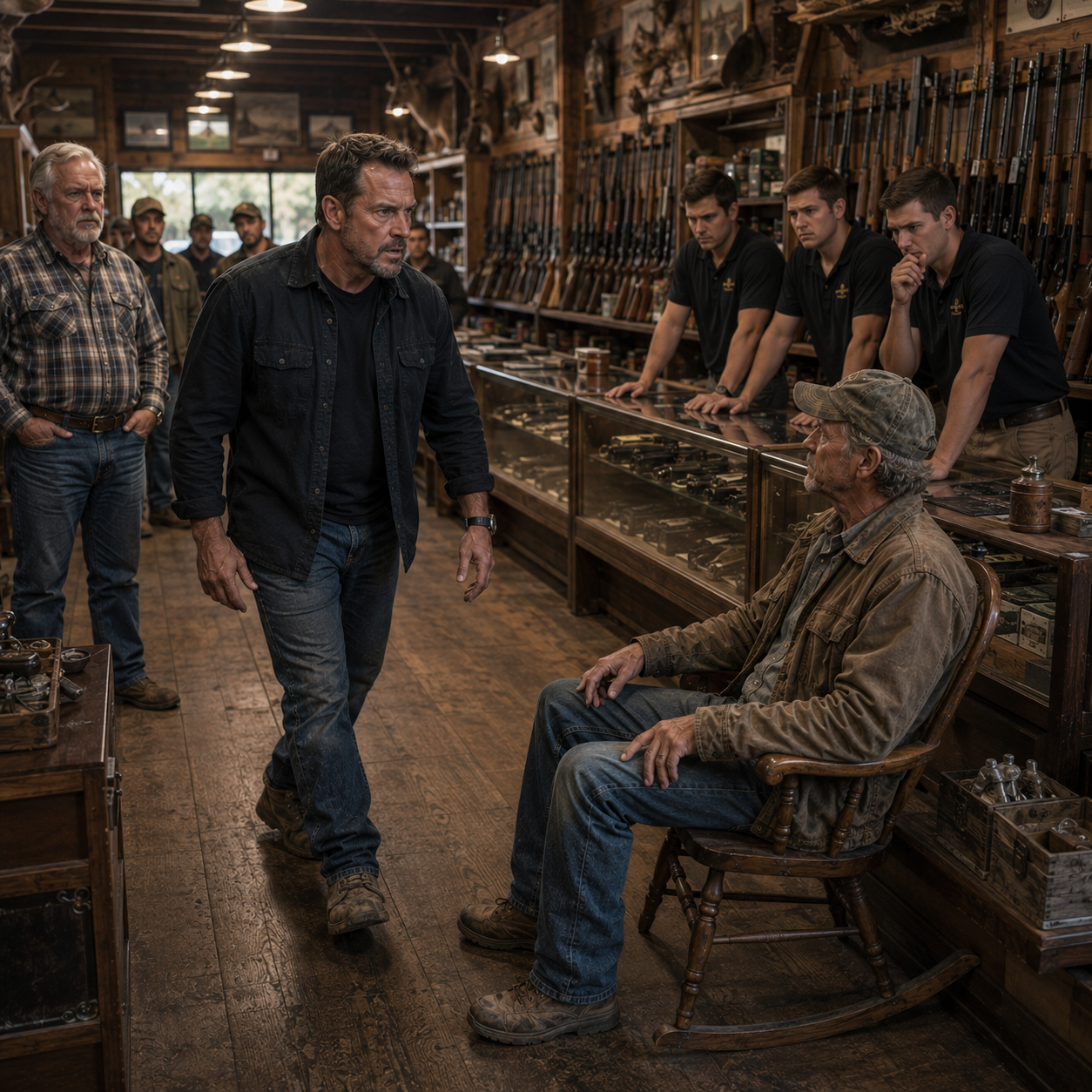 I watched three young salesmen humiliate an old farmer in our local gun shop, laughing that they didn’t sell tractor parts when he asked for a simple home defense pistol.