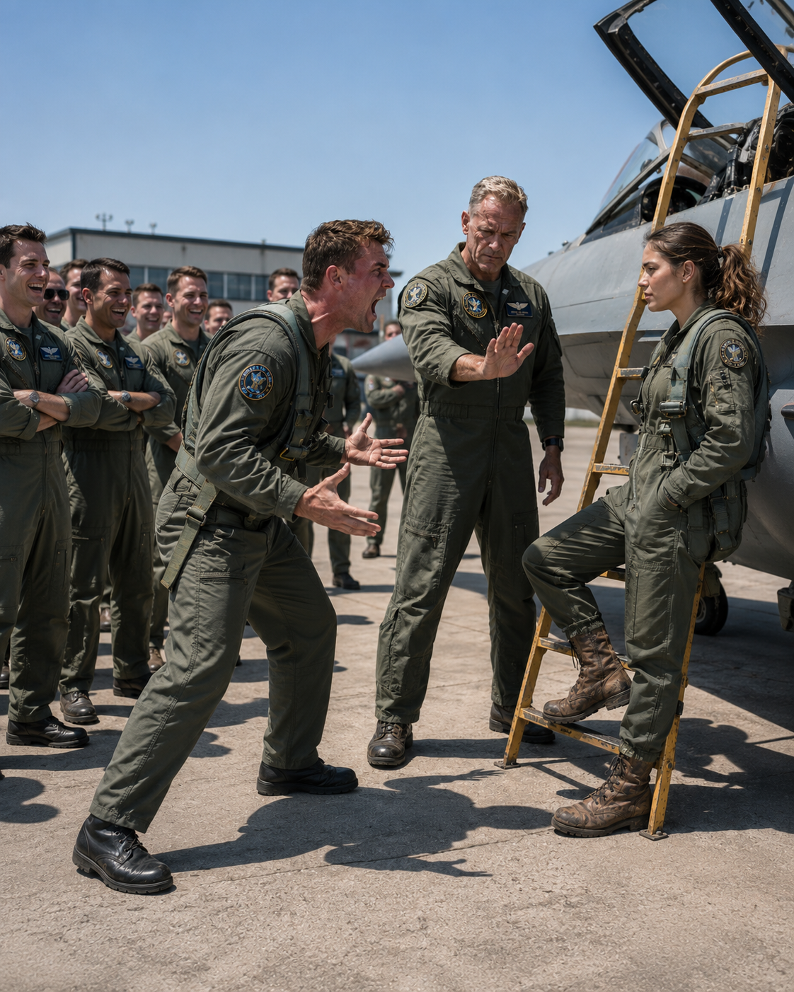 I sat in the Top Gun briefing room as a captain with an admiral for a father laughed at my worn leather boots and my southern drawl.
