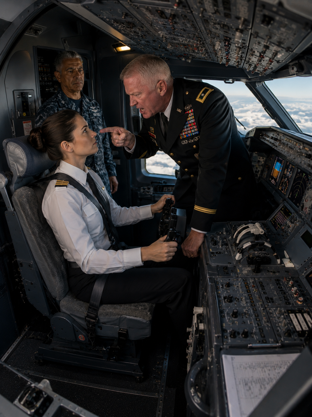 I listened to an Army Colonel order me out of my own cockpit so the “grown-ups” could save the plane.