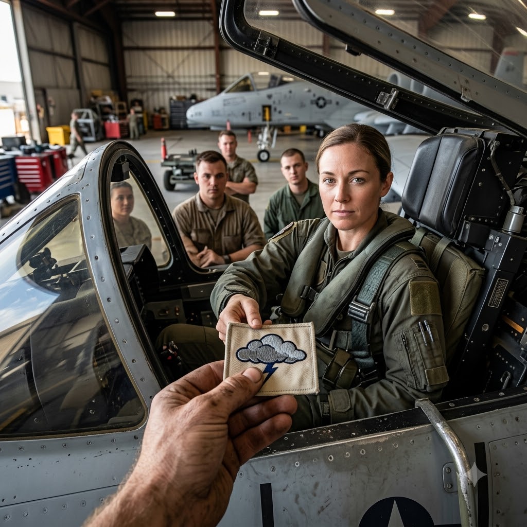 They said the canyon was a death trap and ordered her to stand down. She walked to her A-10, pulled on her gloves, and a young crew chief handed her a patch stitched with one word no one in the command tent believed.