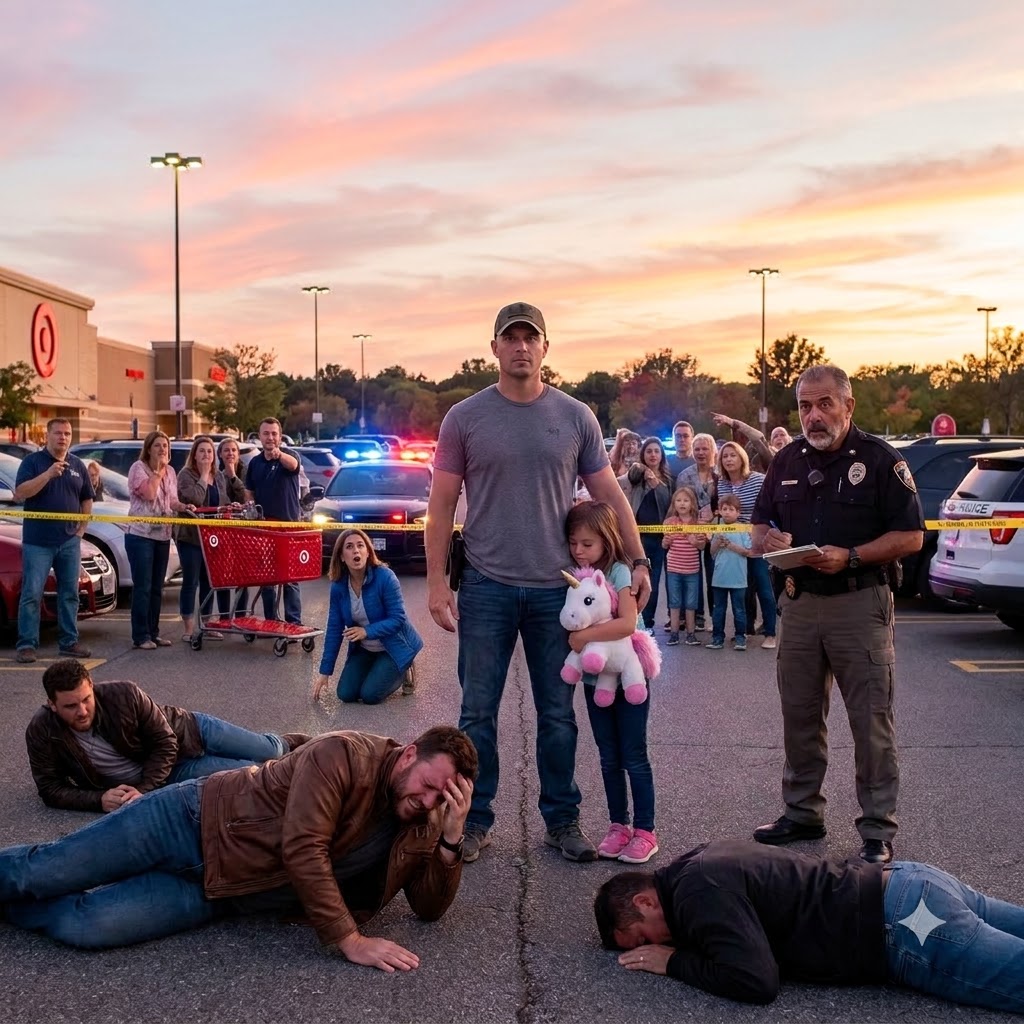 I was holding my seven-year-old daughter’s hand outside an Oceanside Target when three men tried to drag a screaming woman into a van.