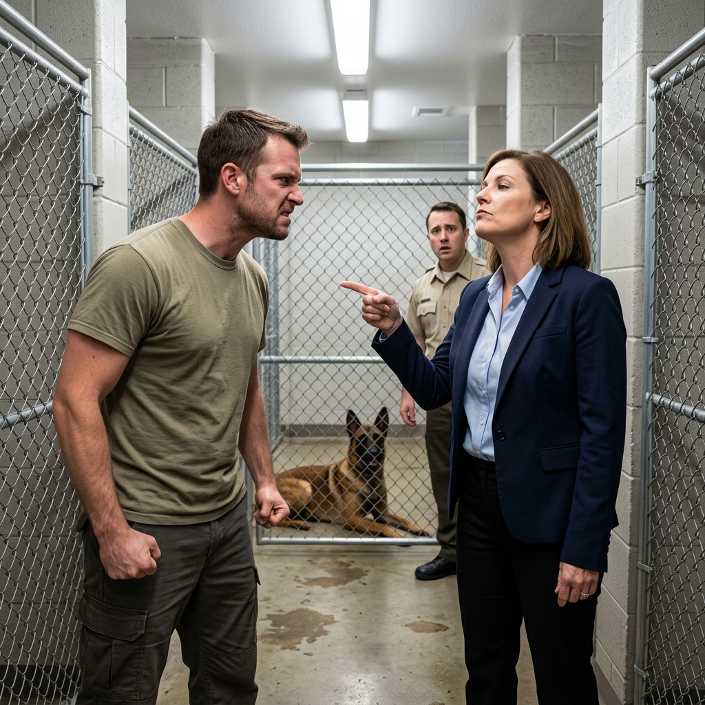 The shelter director ordered the vicious dog to be euthanized — but one word from his SEAL handler froze the room.