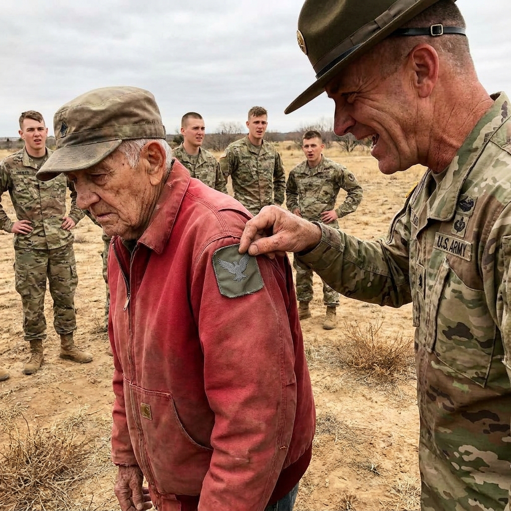 I watched our base’s most arrogant drill sergeant publicly humiliate an 84-year-old man in front of a recruit platoon