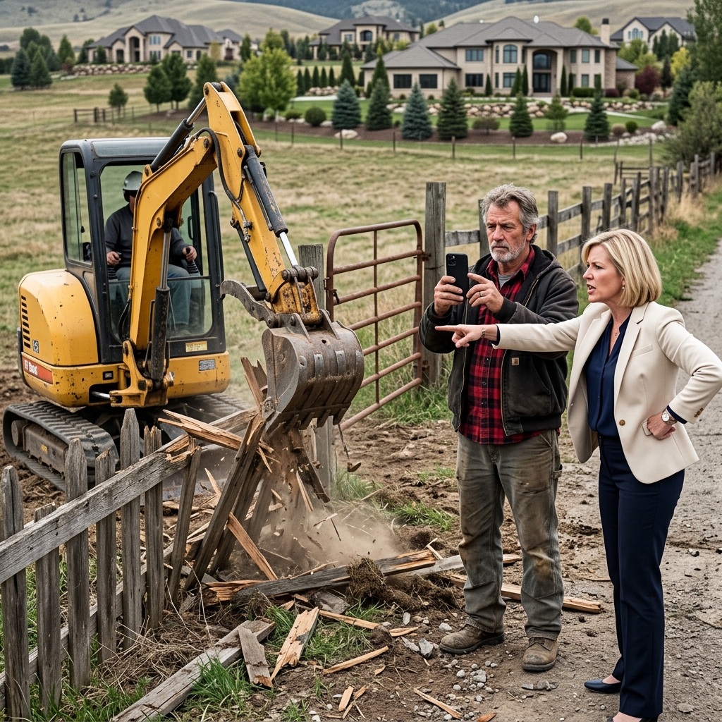 HOA Karen Banned Me from My 300-Acre Family Farm — Then Watched the Sheriff Dismantle Her Checkpoint