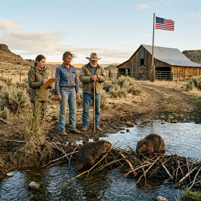 The River Engineers: How Two Stubborn Beavers and One Desperate Rancher Saved Bennett Creek
