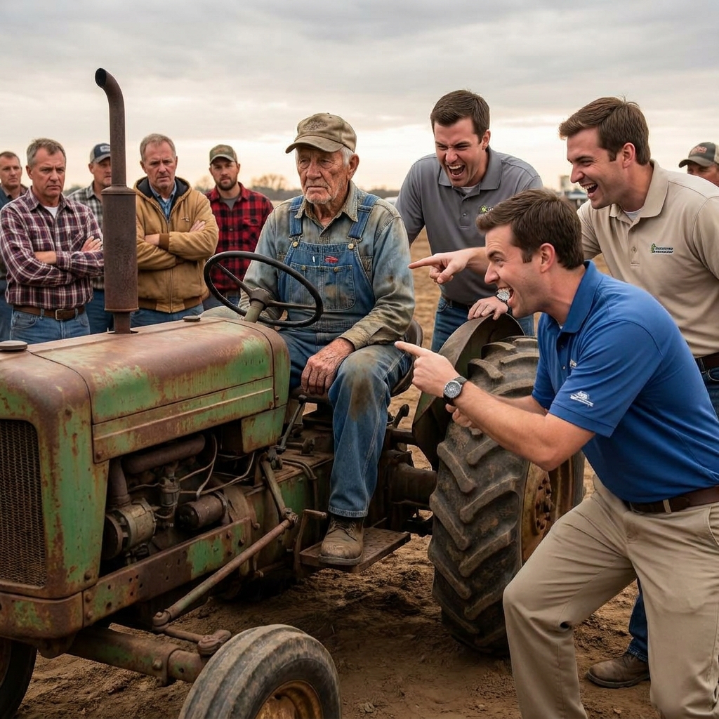 A team of corporate engineers called my 1962 John Deere a piece of scrap right in the middle of the agricultural expo