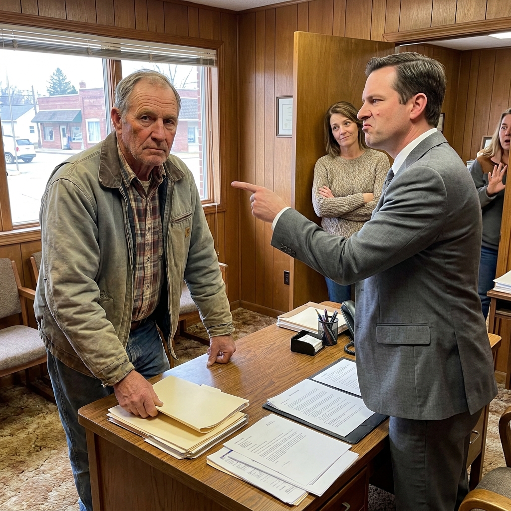 My equipment dealer demanded $425 an hour while my entire wheat harvest died in the field. On my office wall—a bronze plaque thanking me for twenty-two years of loyalty.