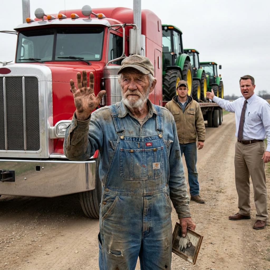 A smooth-talking salesman mocked my 73-year-old father’s outdated equipment and signed my brother to an $85,000 loan. Dad walked to the end of our gravel drive and raised one calloused hand.
