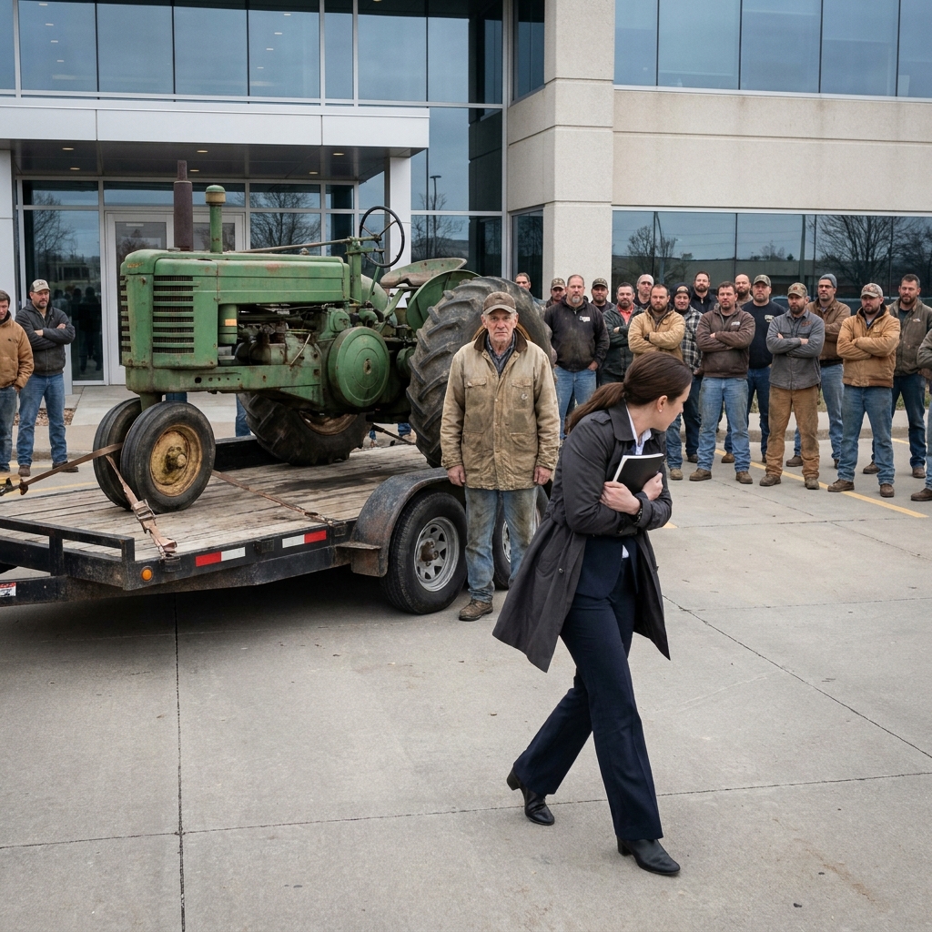 A corporate rep on the phone told me I wasn’t allowed to fix the tractor my grandfather passed down to me.